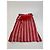 Falda Vintage Dior Rayas Rojas y Blancas 36/S - vista 12