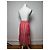 Falda Vintage Dior Rayas Rojas y Blancas 36/S - vista 3