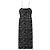 Tibi Scintilla Jersey Slip Kleid Schwarz Silber