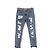 Autre Marque Jeans Distressed SJYP - Etichetta Coreana Cult Blu