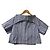Autre Marque TOGA PULLA Memory Taft-Streifenbluse Blau