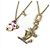 Set di Collane Panda Louis Vuitton x Takashi Murakami Multicolore D'oro - vista 2