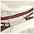 Hermès HERMES Zwei-Farben Intercity Schminktasche Rot Mehrfarben Beige - Ansicht 13