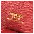 Hermès HERMES Zwei-Farben Intercity Schminktasche Rot Mehrfarben Beige - Ansicht 9