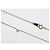 Autre Marque agete K10YG Diamond Pendant Necklace Golden - view 4