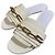 Burberry Lackleder-Mules Roh