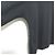 Autre Marque BASILE28 Compact Smooth Asymmetrical Half Sleeve Pullover Black - view 3