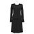 Timeless Chanel 100% Woll-Set Schwarz
