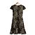 Autre Marque abito svasato leopardato alice+olivia Marrone Nero D'oro - vista 2