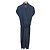 Max Mara Wickelkleid Stretchkleid Blau Marineblau