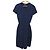 Salvatore Ferragamo Kleid Blau Marineblau