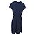 Salvatore Ferragamo Kleid Blau Marineblau - Ansicht 2