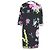 Autre Marque Vestido estampado con flores Kankan Stretch de LEONARD Azul Azul marino - vista 2