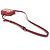 Pochette in pelle Epi Louis Vuitton Bianco Rosso - vista 8