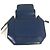 Bolsa de aba octogonal H Logo da Hermès em azul - vista 12