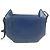 Bolsa de aba octogonal H Logo da Hermès em azul - vista 17