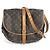 Borsa a Spalla Saumur GM Monogramma Louis Vuitton Marrone