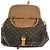 Borsa a Spalla Saumur GM Monogramma Louis Vuitton Marrone - vista 15