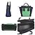 Céline Borsa a mano Celine Luggage Nano Shopper Nero Blu Verde - vista 2