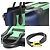 Céline Borsa a mano Celine Luggage Nano Shopper Nero Blu Verde - vista 3