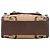 Borsa Mini Jumbo GG in tela marrone Gucci Beige - vista 3