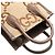 Borsa Mini Jumbo GG in tela marrone Gucci Beige - vista 8