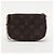 Mini Pochette Accessoires Monogram Vivienne di Louis Vuitton Marrone Monogramma - vista 2