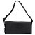 Chanel Vintage Schultertasche aus Leder Schwarz
