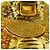Clip orecchie Chanel CC in metallo D'oro - vista 3