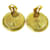 Clip Chanel CC in metallo D'oro - vista 3