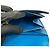 Billetera bi-fold compacta de cuero de ternera Constance de Hermès Azul - vista 9