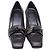 Pumps a punta quadrata con fiocco Stuart Weitzman in pelle nera Nero - vista 2