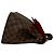 Louis Vuitton Bergamo PM Damier Lederhandtasche Braun - Ansicht 6