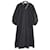 Autre Marque Langes Pulloverkleid Bow.a Schwarz