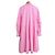 Autre Marque Abito camicia con colletto alto e maniche lunghe con volant MSGM Rosa - vista 2
