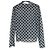 Autre Marque Transparente Karo-Bluse mit FT-Logo von FUMIE TANAKA - Ansicht 2