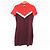 Autre Marque Lacoste Polo-Kleid Rot