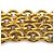 Collana in metallo dorato Chanel Coco Mark D'oro - vista 4