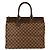 Borsa da Viaggio Louis Vuitton Greenwich Damier PM Marrone