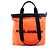 Borsa tote nera e arancione neon Dolce & Gabbana Nero
