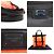 Borsa tote nera e arancione neon Dolce & Gabbana Nero - vista 5