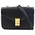 Céline Borsa a spalla Celine Small C in pelle nera Nero