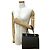 Céline Celine Macadam Blason Lederhandtasche Braun Schwarz - Ansicht 2