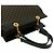 Céline Celine Macadam Blason Lederhandtasche Braun Schwarz - Ansicht 4