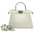 Fendi Peekaboo Iseeu Small Leather Bag White  ref.2636964