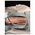 Borsa Tote Miu Miu in pelle bianca e blu Bianco Blu chiaro - vista 8
