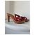 Mule Yves Saint Laurent in pelle rossa Rosso - vista 4