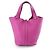 Borsa a mano/tote bag Hermès Picotin Lock PM Rosa - vista 4