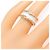 Bulgari Bvlgari B.zero1 2-Band Ring - Ansicht 3