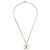 Pendente Chanel CC Logo in metallo Argento